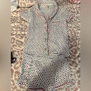 RELIST 🥰 - LIMITED EDITION!!!! Roller rabbit mini hearts Christmas print ❤️💚!!